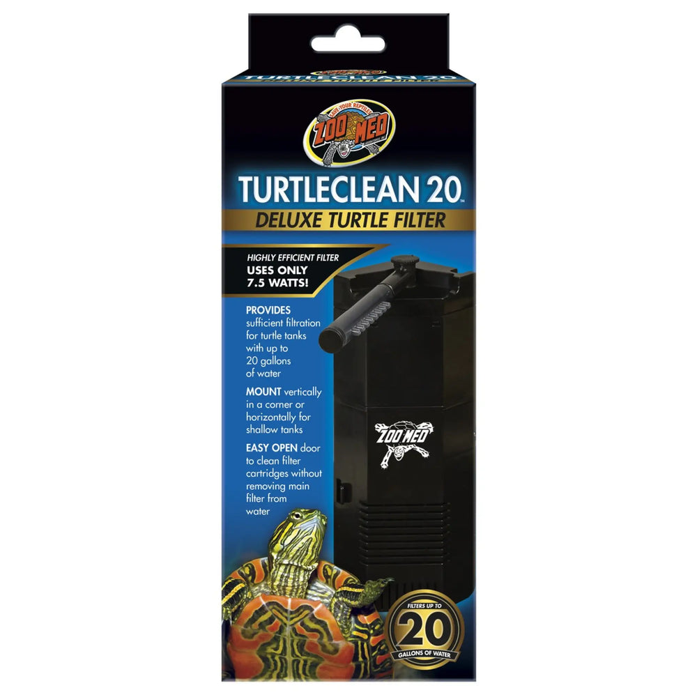 Buy Zoo Med Turtleclean 10 Delux Turtle Filter (CZT520) Online at £33.29 from Reptile Centre
