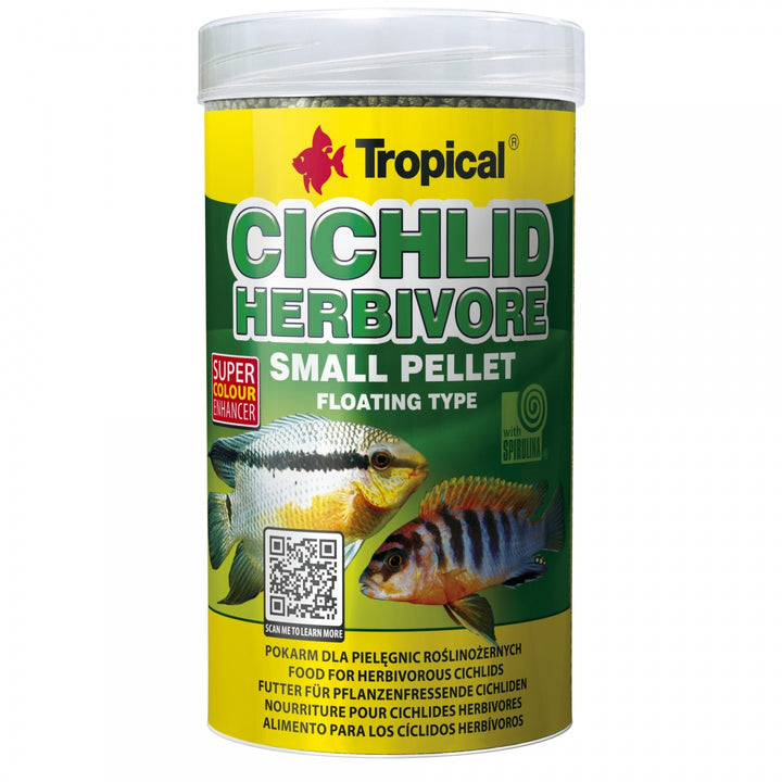 Tropical Cichlid Herbivore Small Pellet