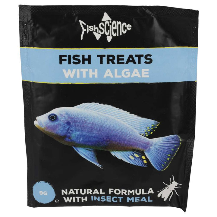 Fish Treats with Algae front of the sachet