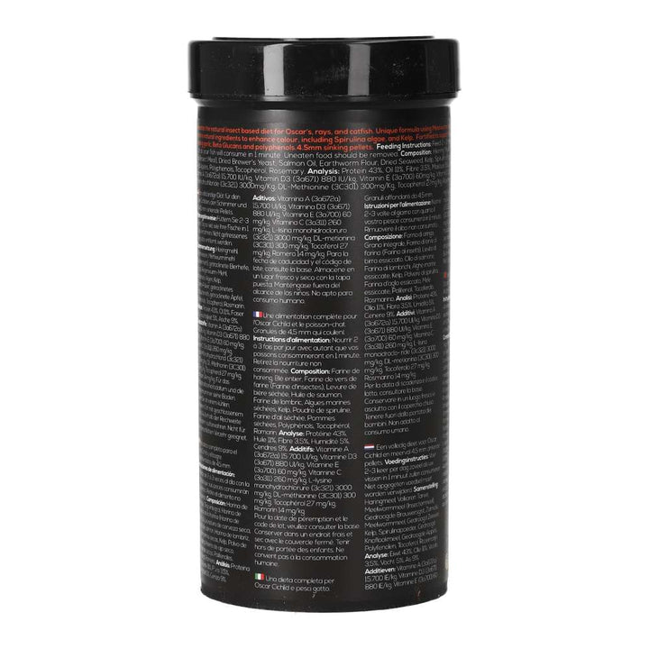 FishScience Large Carnivore Sinking Pellets rear