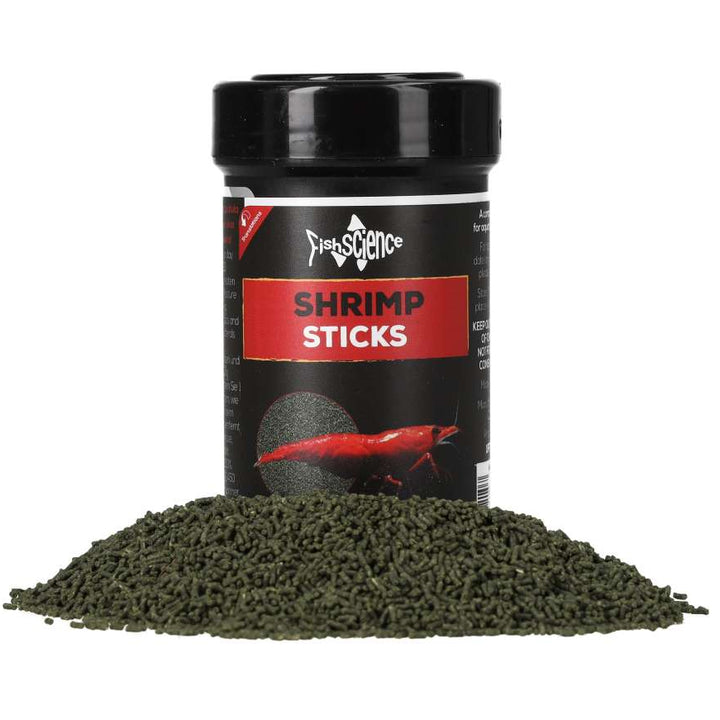 FishScience Shrimp Stick 60g front unpacked