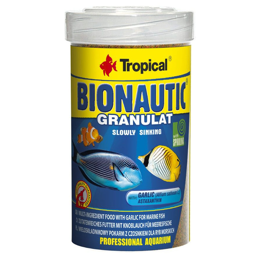 Tropical Bionautic Granulat 55g - front of the tub