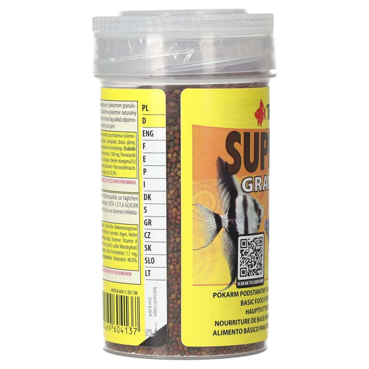 Tropical Supervit Granulat left packaging