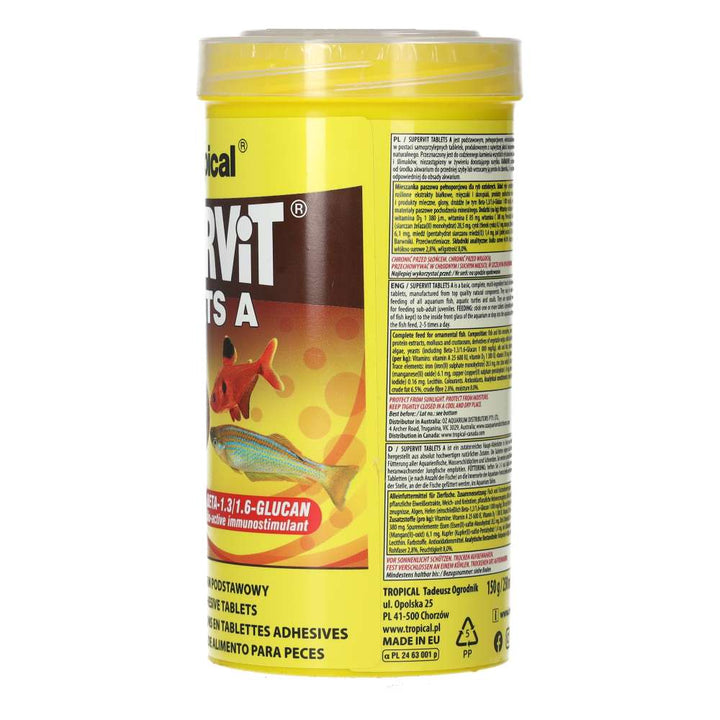 Tropical Supervit Tablets A right side