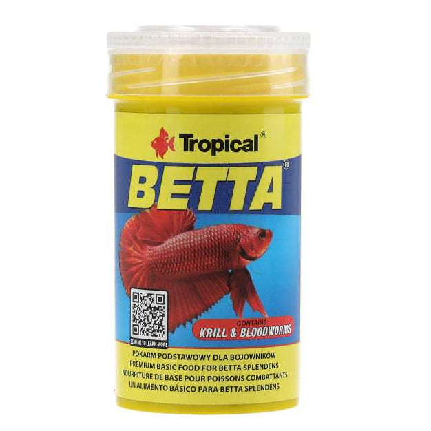 Tropical Betta fish flakes 25g