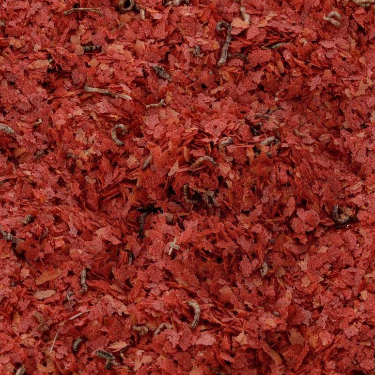 Tropical Betta fish flakes loose