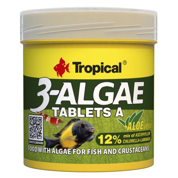 Tropical 3-Algae Tablets A 36g - front of the pack