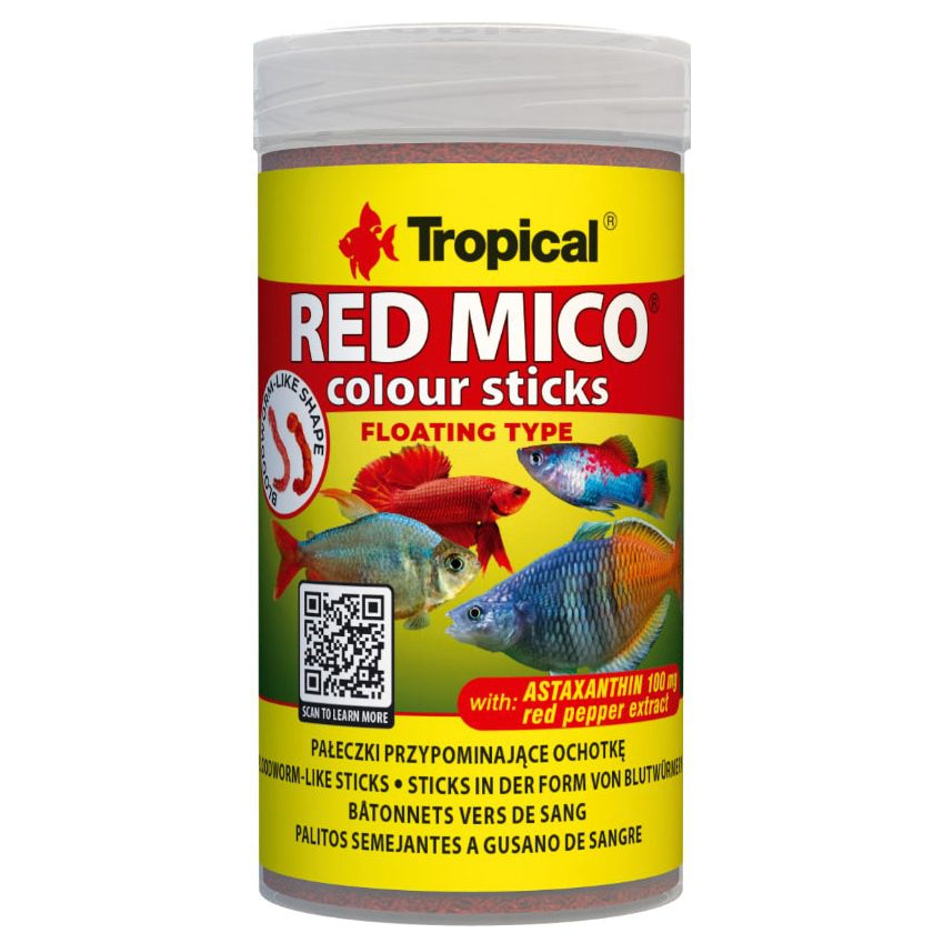Tropical Red Mico Colour Sticks XXS 125g