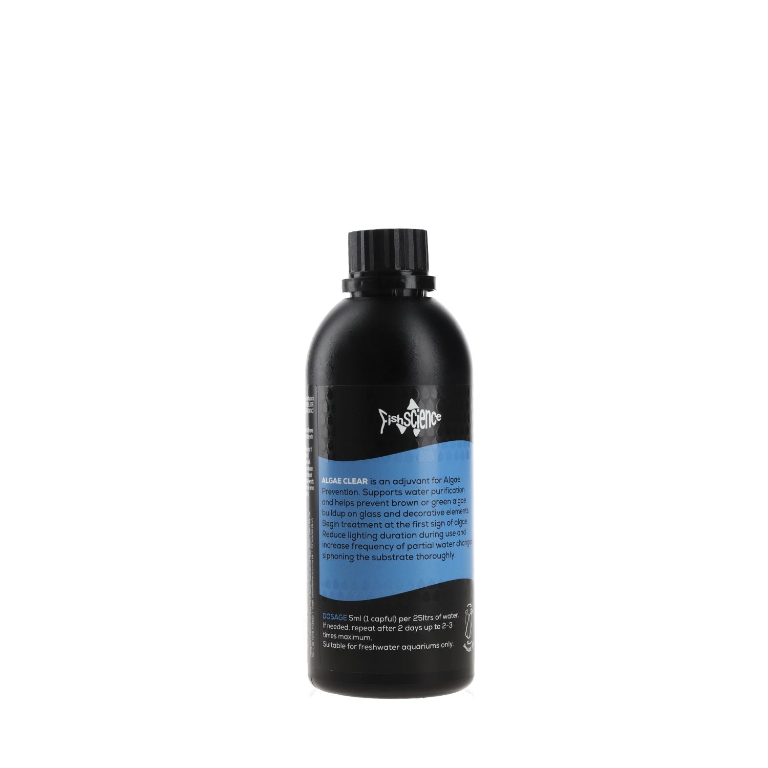 FS AlgaeClear 250ml - back of label