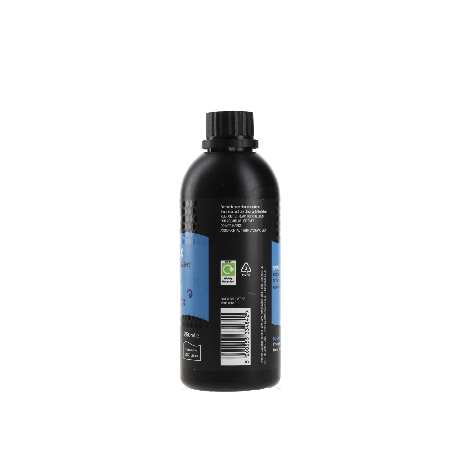 FS SnailX 250ml
 - back of the label