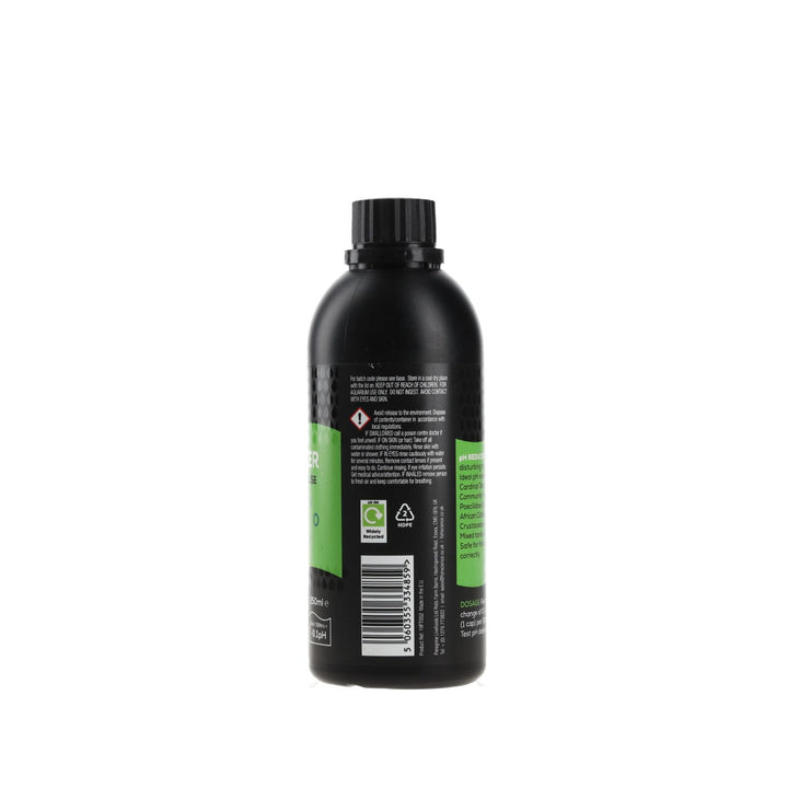 FS pH Reducer 250ml- back of the label