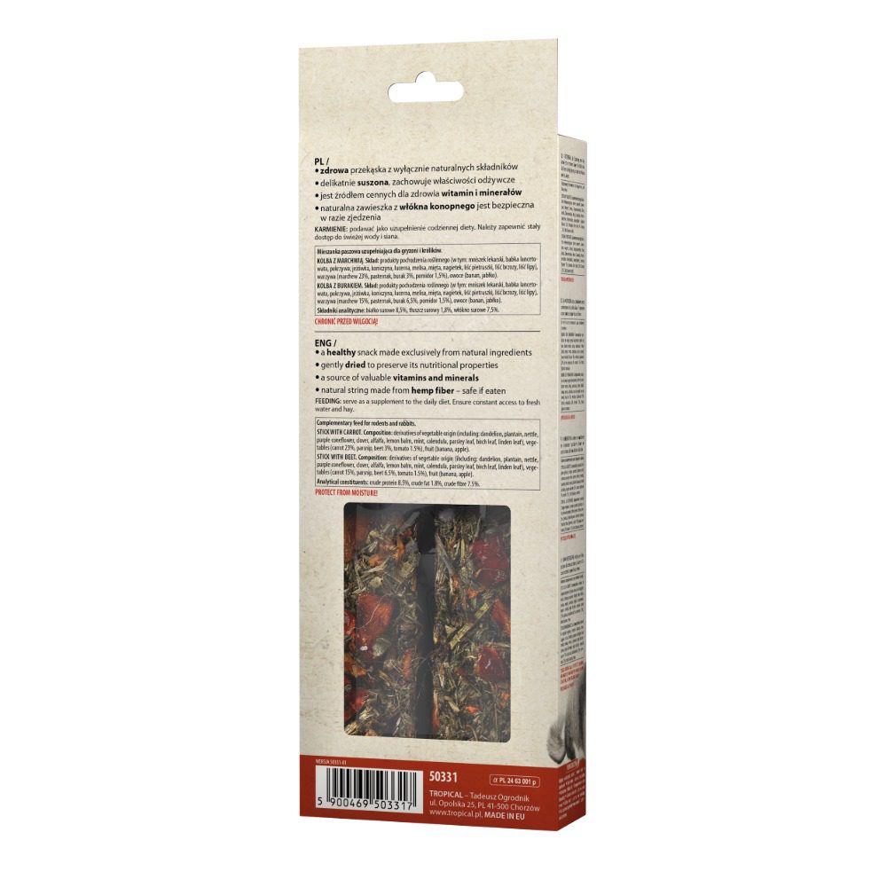 Tropifit Naturals Sticks Veggie