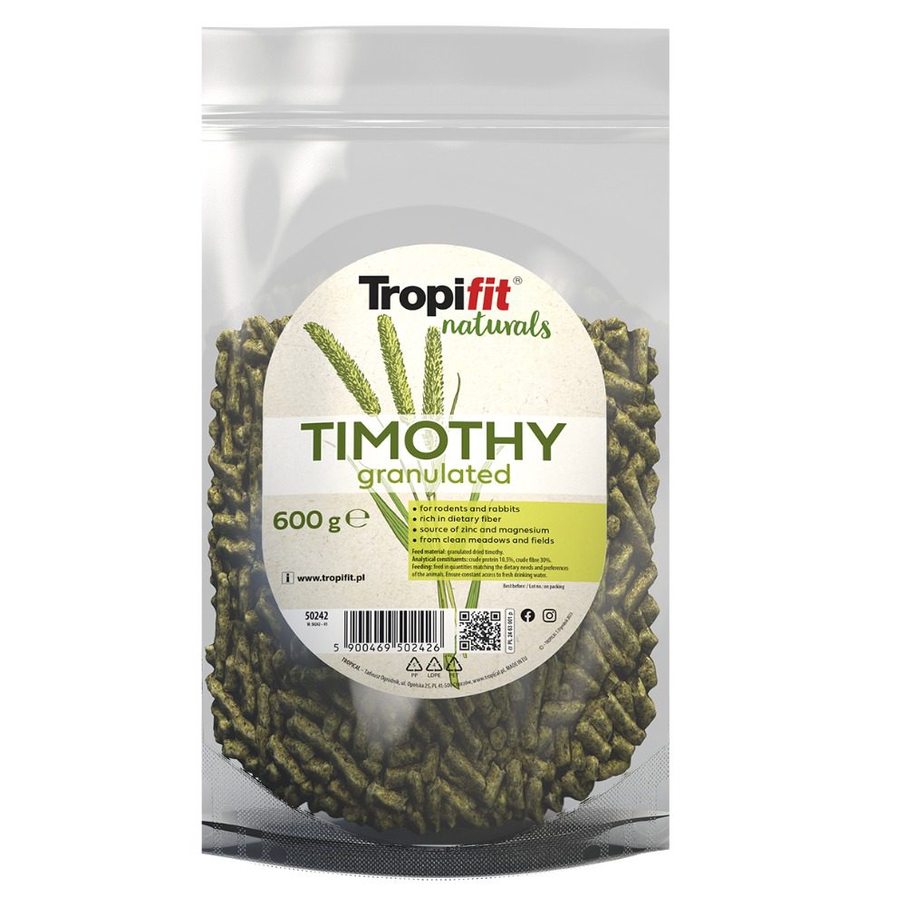 Tropifit Naturals Timothy Granulated