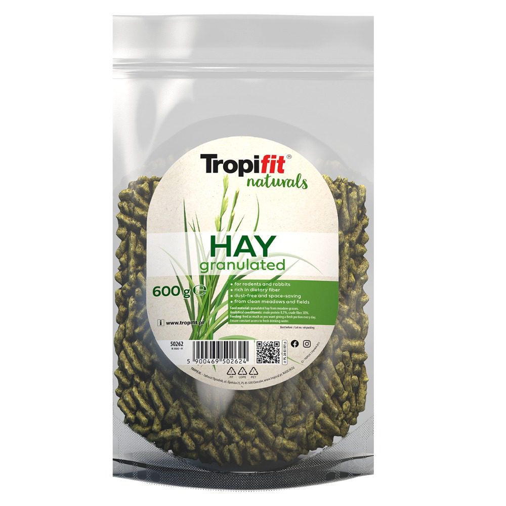 Tropifit Naturals Hay Granulated