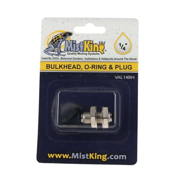 MK 1/4″ Metal Bulkhead O’ Ring &amp; Plug
