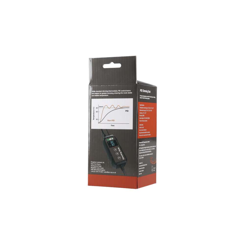 PR PID Dimming Thermostat (300w) - back of the box