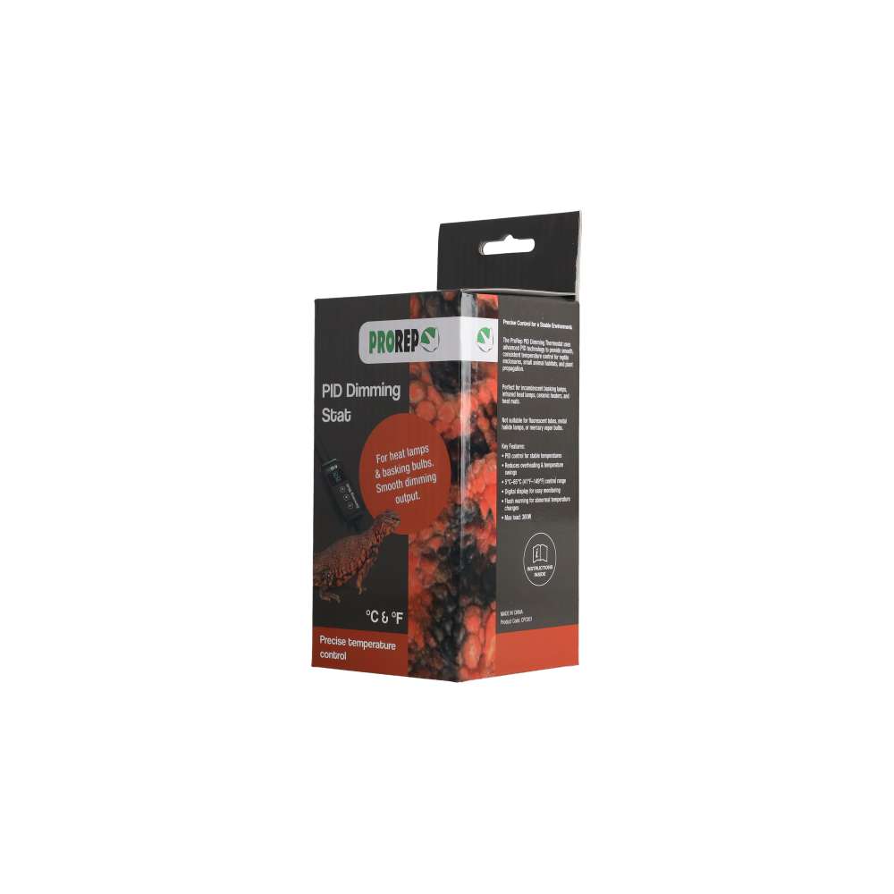 PR PID Dimming Thermostat (300w) - Side of the box
