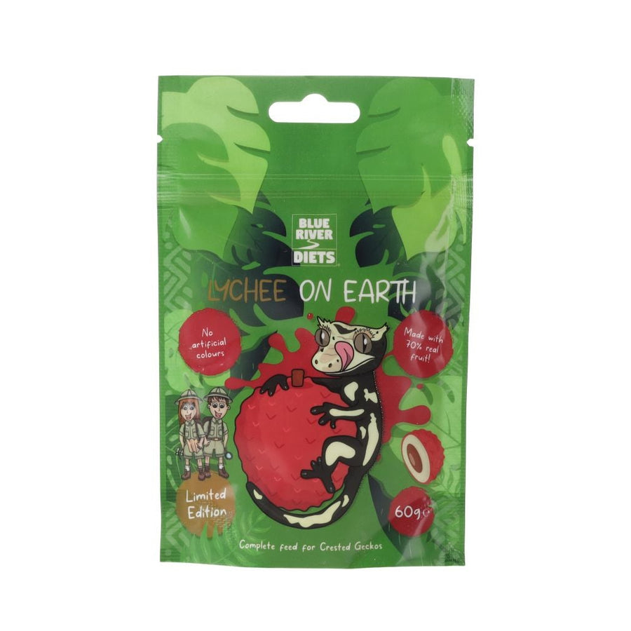 BR Lychee On Earth Gecko Diet 60g - front of pack