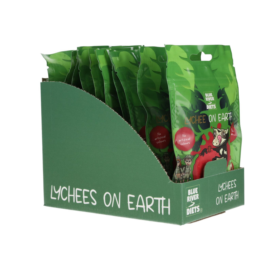 Blue River Lychee On Earth Gecko Diet 60g 10-pack side