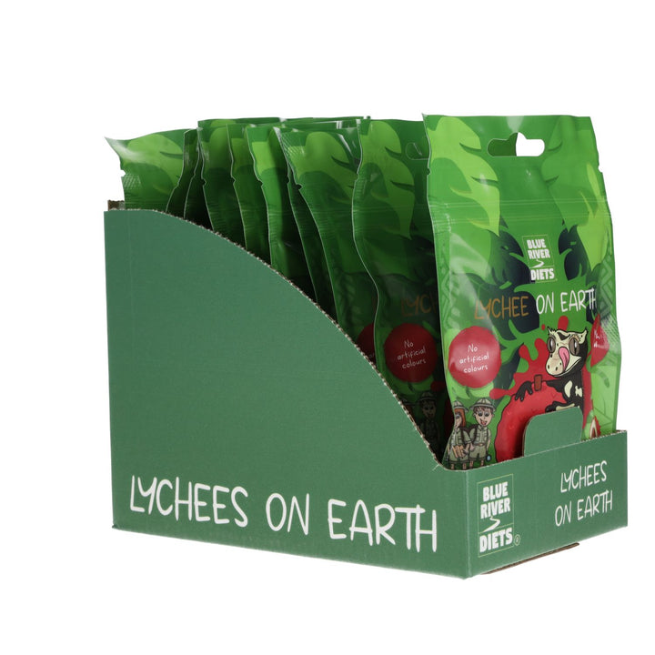 Blue River Lychee On Earth Gecko Diet 60g 10-pack side