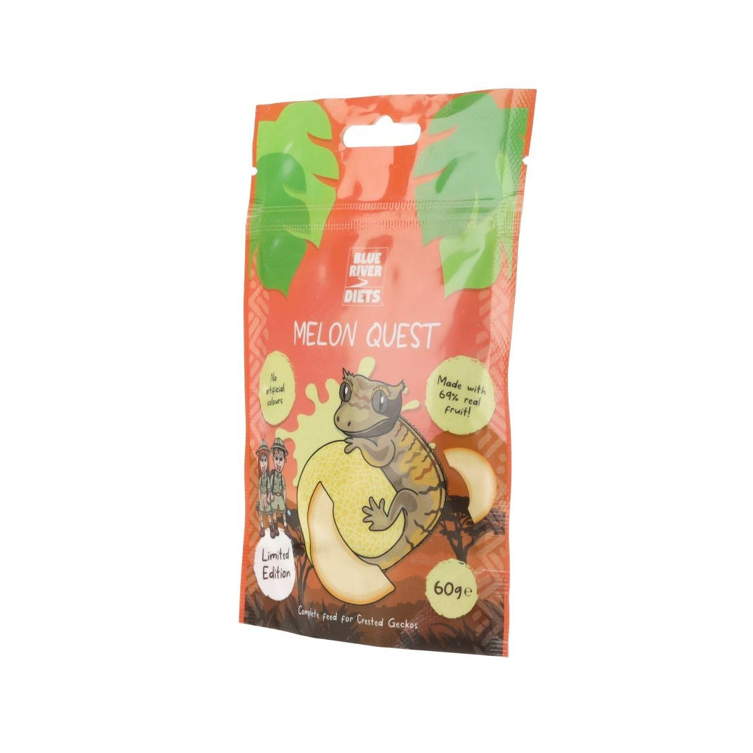 BR Melon Quest Gecko Diet 60g - angle of the pack