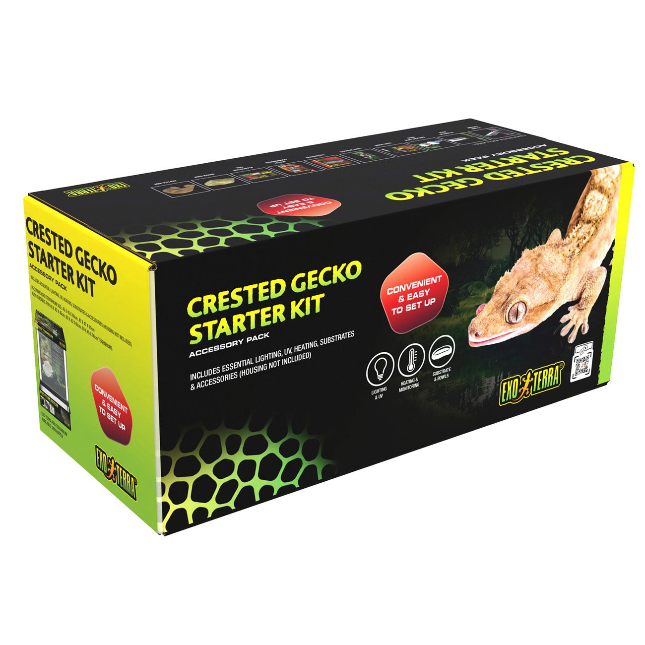 ET Crested Gecko Accessory Kit outside box