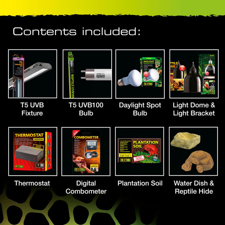 ET Crested Gecko Accessory Kit - What&