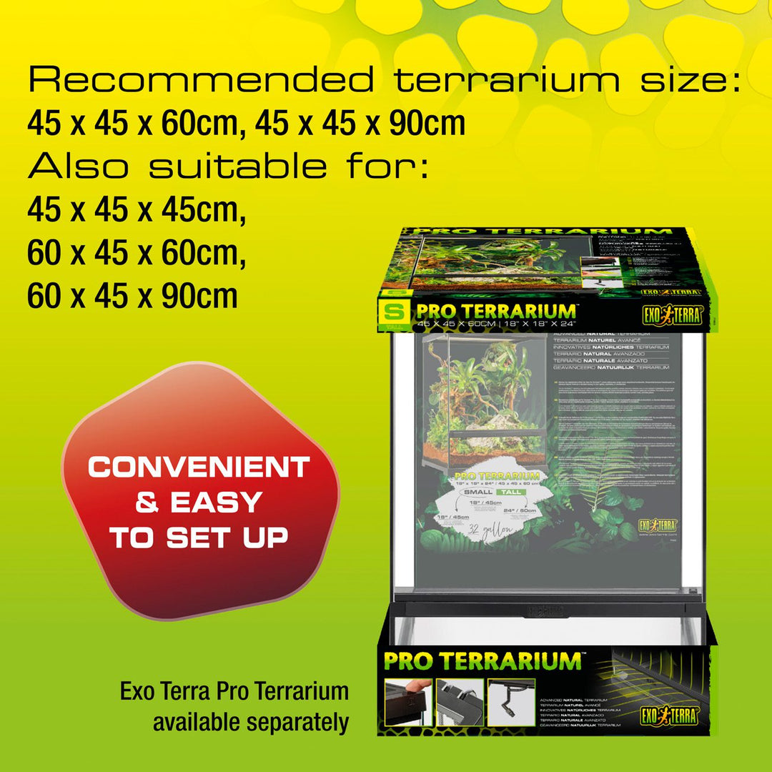 ET Crested Gecko Accessory Kit  what terrariums to use it with 