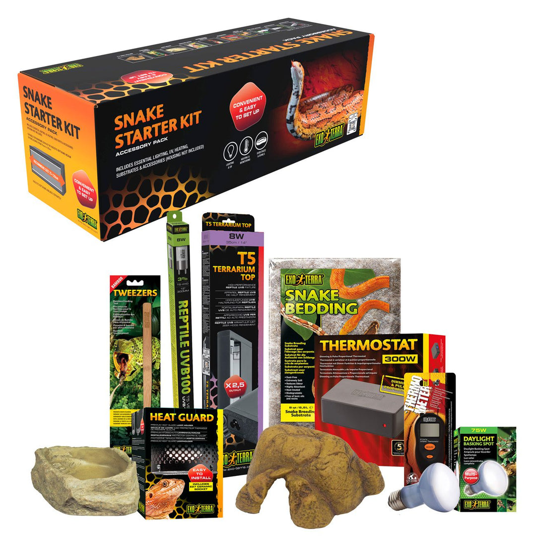 ET Snake Starter Accessory Kit - picture of all the items