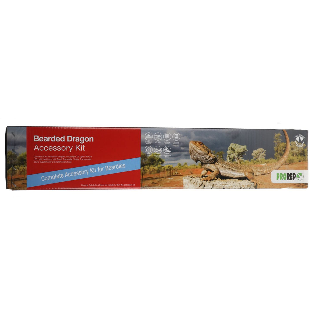 PR Bearded Dragon Accessory Kit - Front of box