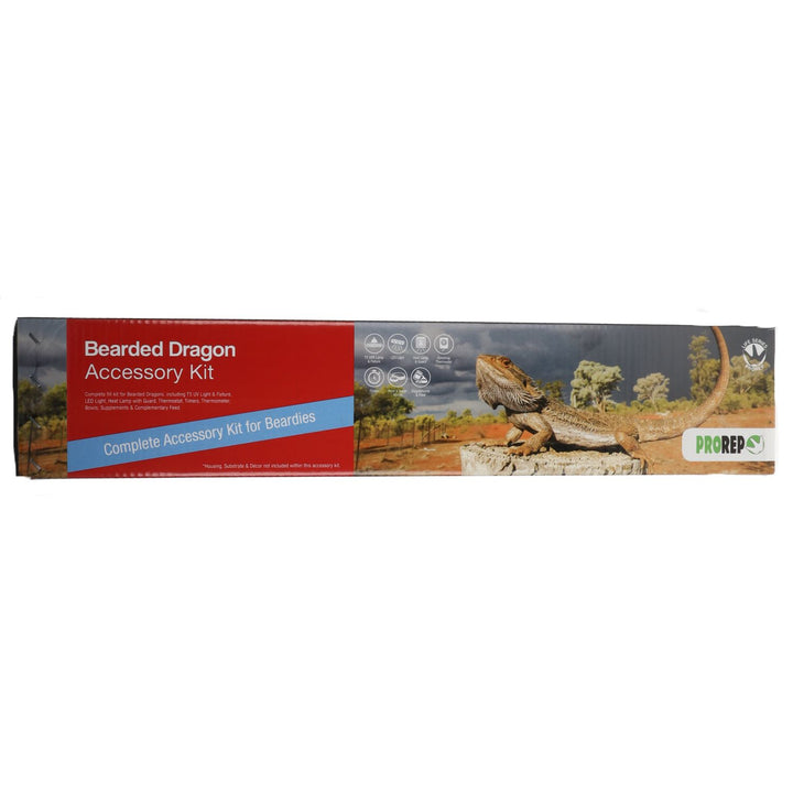 PR Bearded Dragon Accessory Kit - Front of box