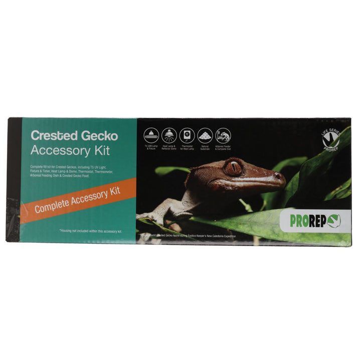 PR Crested Gecko Accessory Kit - front of box