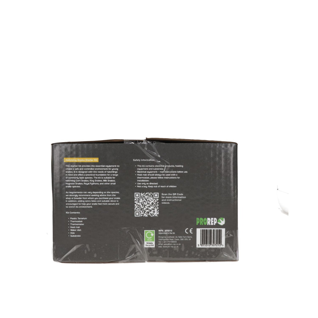 PR Hatchling Snake Starter Kit - side of the box