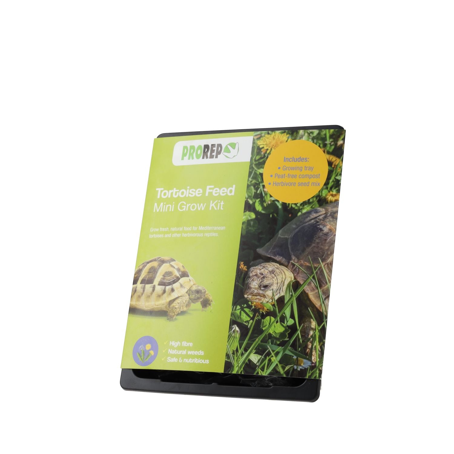 PR Tortoise Feed Mini Kit - Front of pack at an angle 