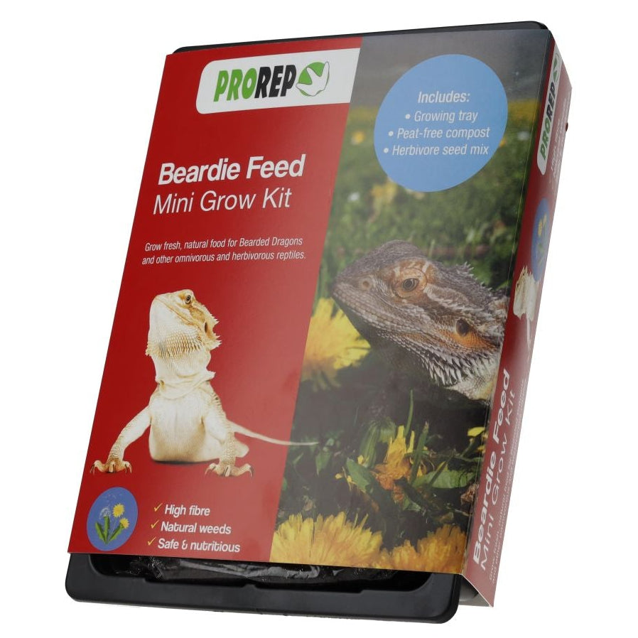 PR Beardie Feed Mini Kit - angle of the front of pack