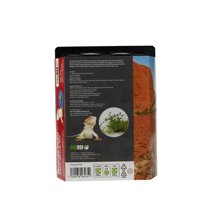 PR Beardie Feed Mini Kit - Back of pack