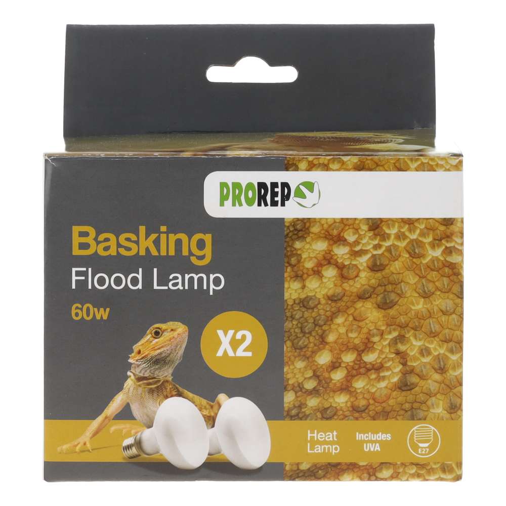60w basking flood lamp front of the pack