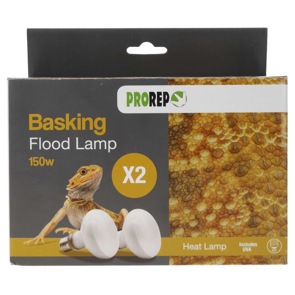 150w basking flood lamp front of the pack