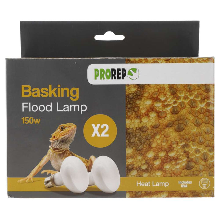 150w basking flood lamp front of the pack