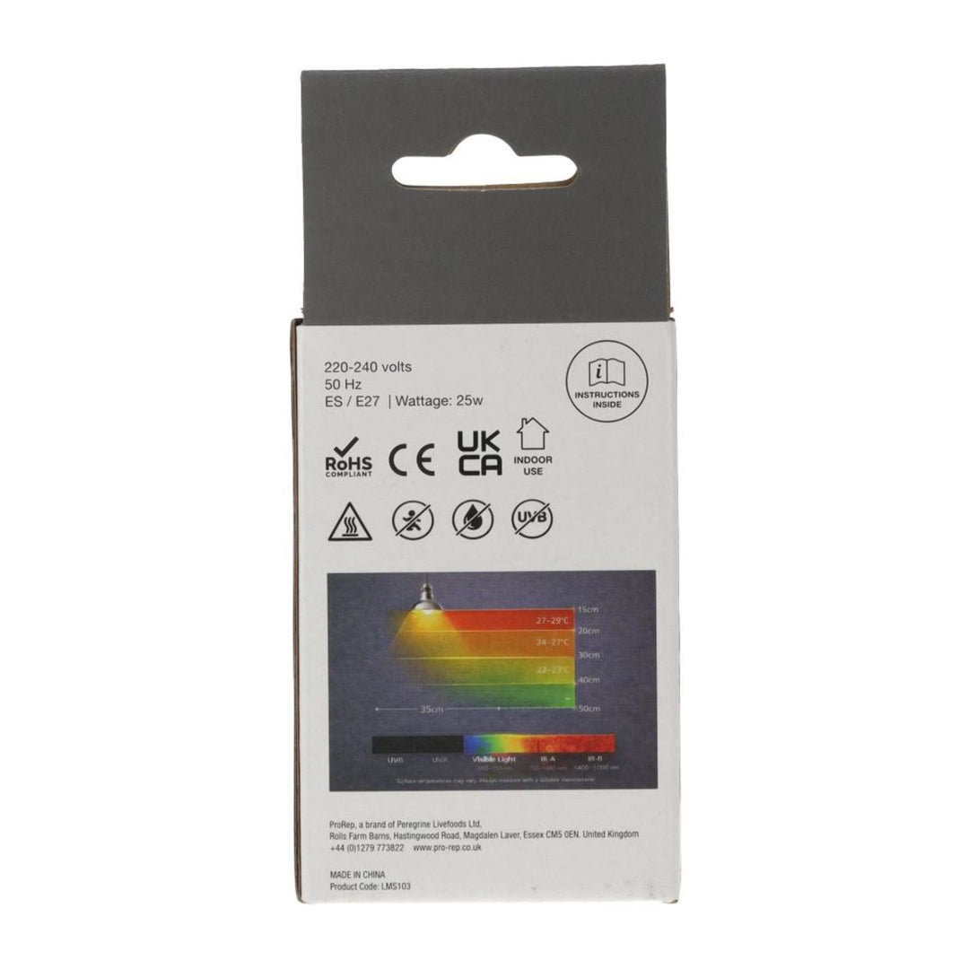 ProRep Basking Spot Bulb 25w back