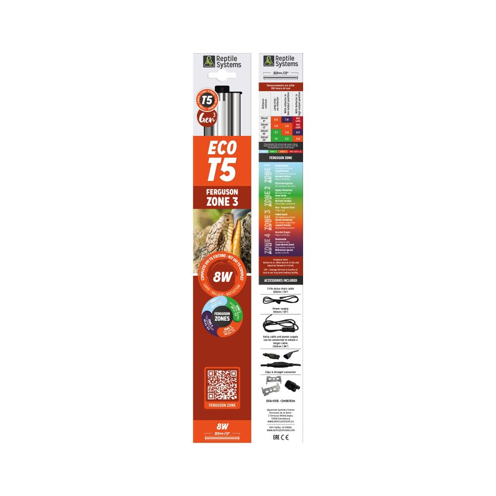 Reptile Systems Eco T5 Unit Ferguson Zone 3 - 12% 8w