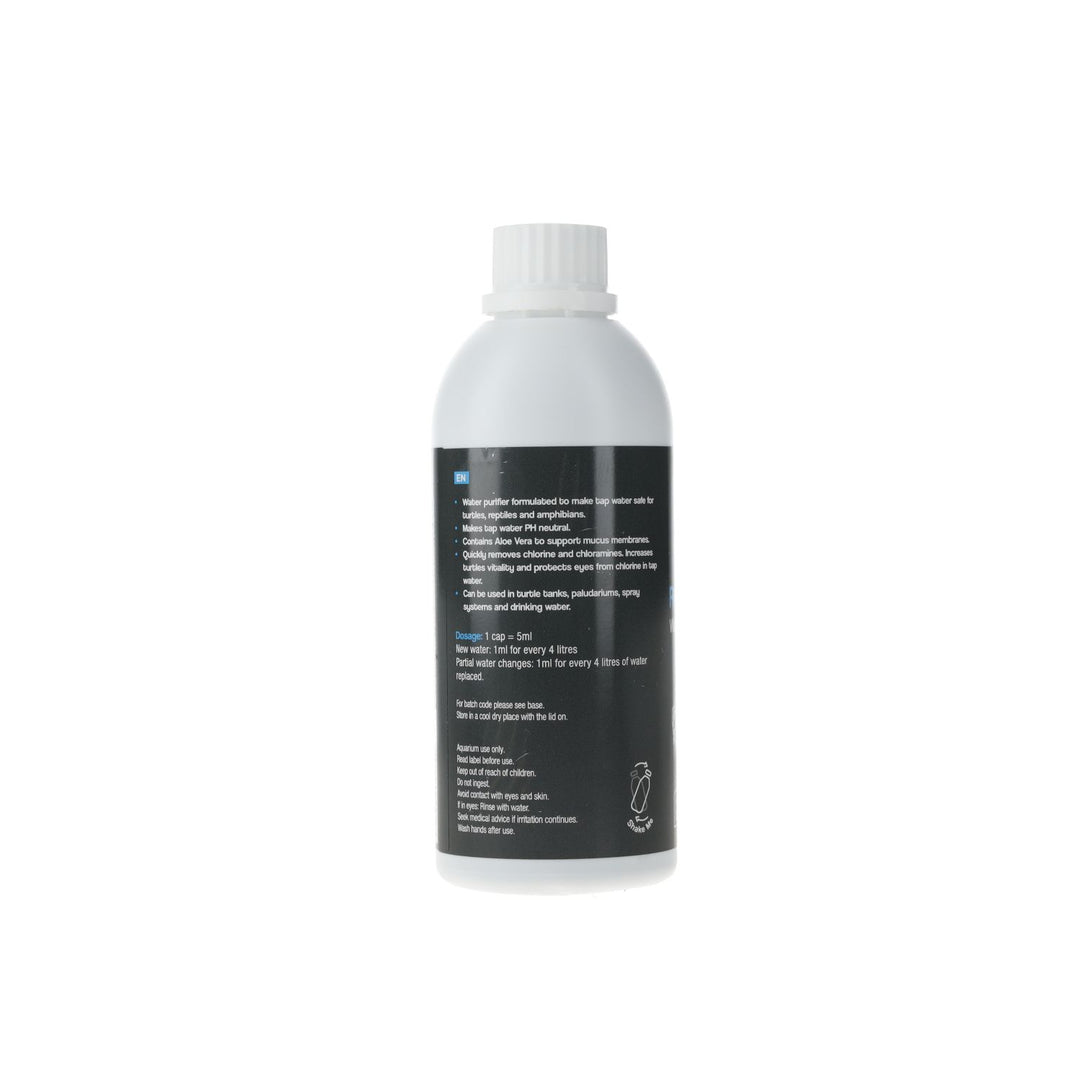 PR Repti-Shield Water Conditioner  250m l back of bottle