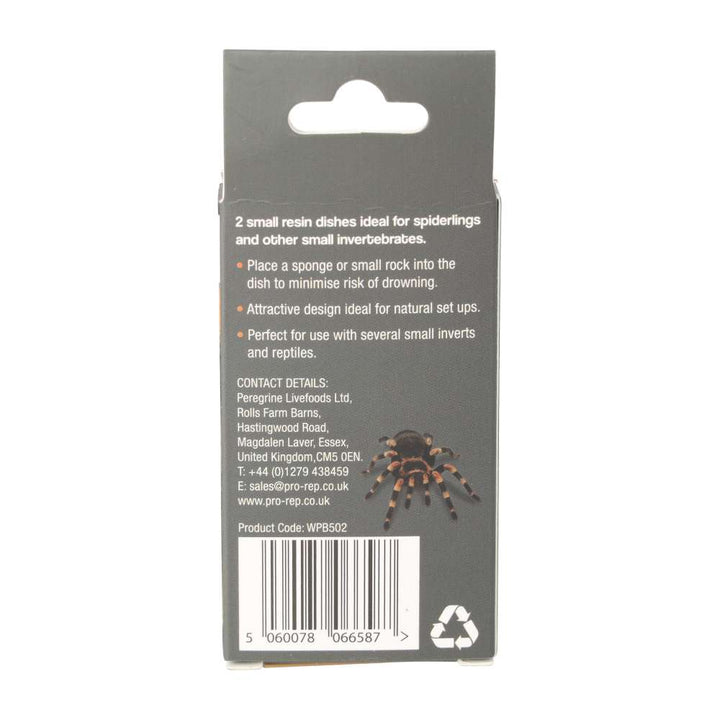 PR Micro Dish Twin Pack
 - back of the pack