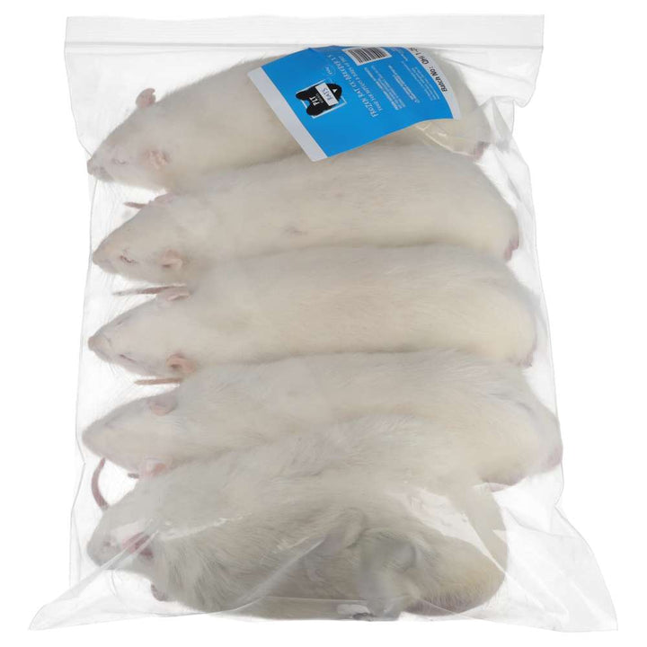 PLT Frozen Rats Ex-Breeder 450g+ 5 pack