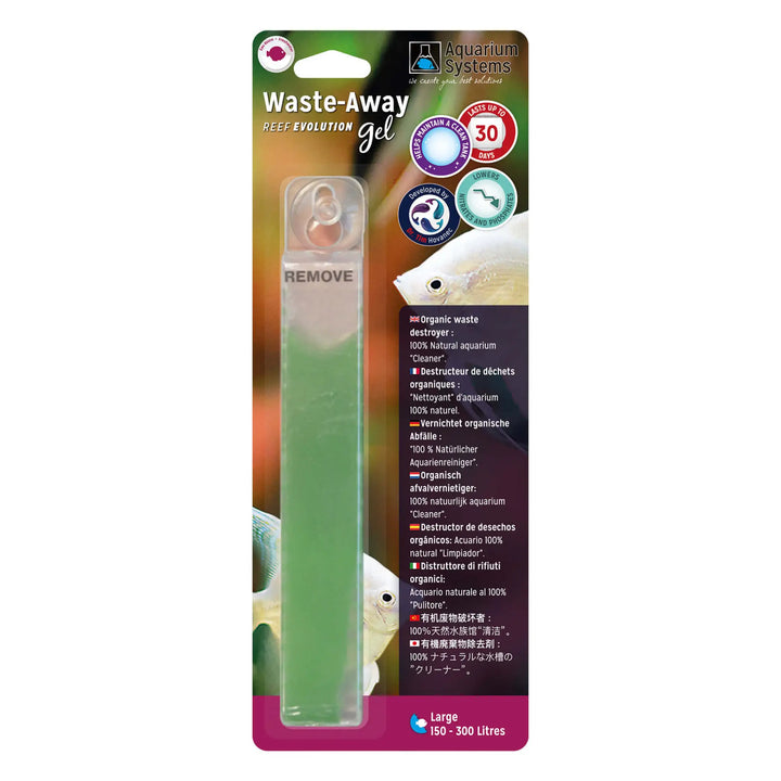 Buy Aquarium Systems Waste-Away Gel Freshwater (1VAW005) Online at £16.39 from Reptile Centre