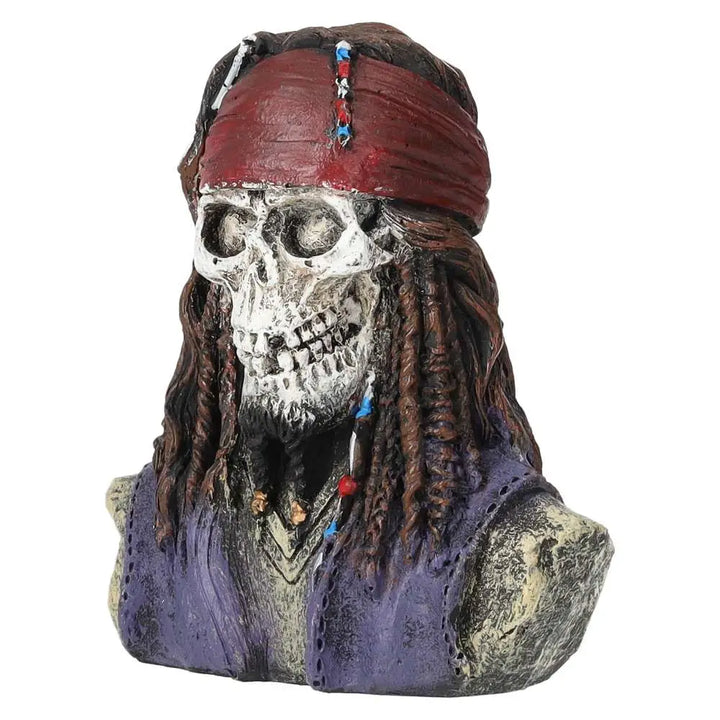 AquaSpecter Caribbean Pirate Skull Decor