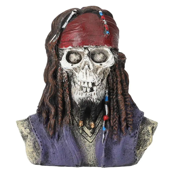AquaSpecter Caribbean Pirate Skull Decor