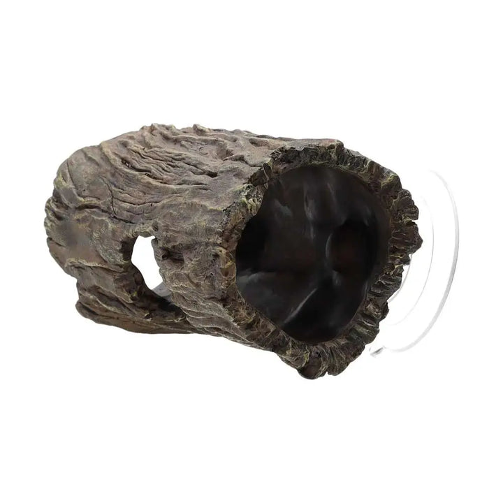 AQ Mini Log Hide with suction Cups 155x85x75mm
 - other side on view