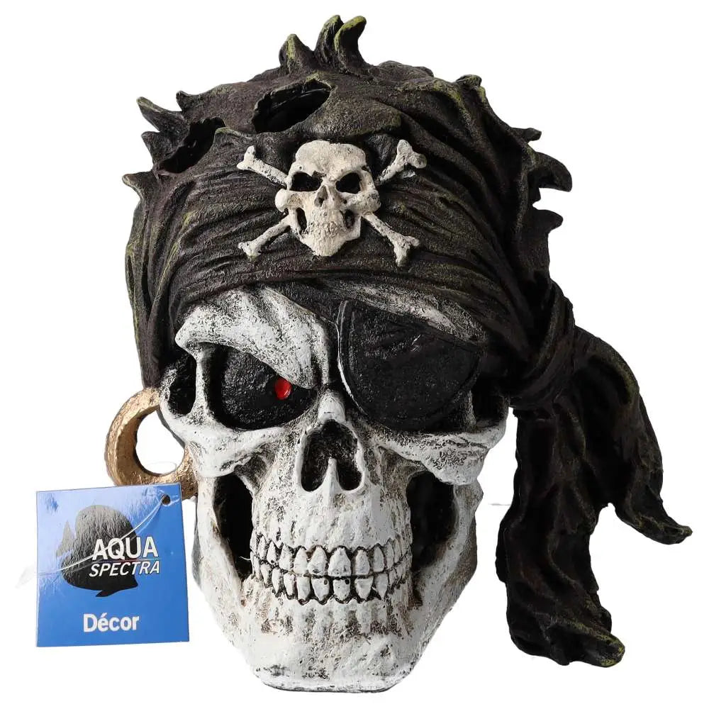 AquaSpectra Pirate Skull Bandana 17.5x15.5x18cm