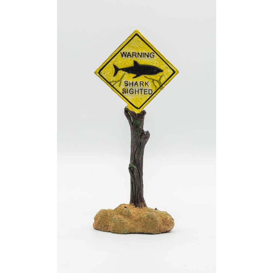 Buy AquaSpectra Shark Warning Sign 6.5x4.5x16cm (1DA360) Online at £5.79 from Reptile Centre